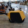 Walk behind double drum roller hydraulic soil compactor FYLJ-S600C